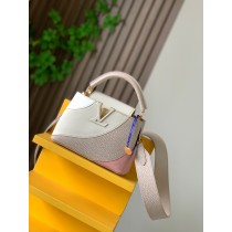 Louis Vuitton Capucines Mini M59864 Pink White