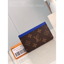 Louis Vuitton Card Holder M61733 Blue