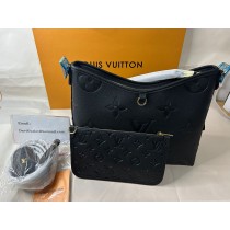 Louis Vuitton CarryAll PM Monogram Empreinte M46293 Black