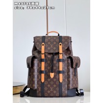 Louis Vuitton Christopher MM Backpack Monogram Macassar Canvas