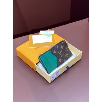 Louis Vuitton Coin Card Holder Green
