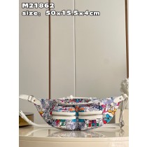 Louis Vuitton Damier Graphite Bumbag Anime Printed Canvas
