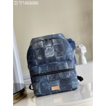 Louis Vuitton Damier Salt Canvas Discovery Backpack Ocean Blue N50060