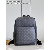 Louis Vuitton Dean Backpack Monogram Macassar Canvas Grey