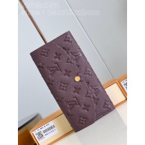 Louis Vuitton Emilie Wallet M82451 Wine Red