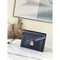 Louis Vuitton Epi Pochette Serie Dragonne Noir M52762 Black