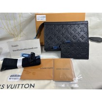 Louis Vuitton Gaston Wearable Wallet Monogram Leather Black M81115