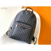 Louis Vuitton Josh Damier Graphite Canvas Backpack Black Grey