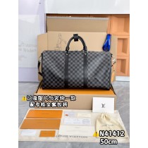 Louis Vuitton Keepall Bandouliere 50 Damier Graphite N41412