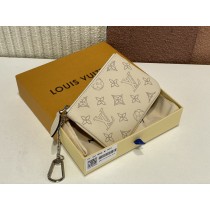 Louis Vuitton Key Pouch Coin Case Monogram M69508 Beige