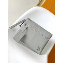 Louis Vuitton LV Aerogram Takeoff Pouch M69837 Grey