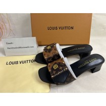 Louis Vuitton LV Frame Mule 45mm Monogram Reverse Canvas Cacao
