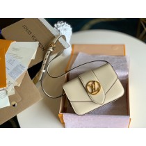 Louis Vuitton LV Pont 9 Bag In Cream Calfskin M55950