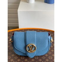 Louis Vuitton LV Pont 9 Soft PM Bag M58727 Blue