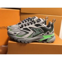 Louis Vuitton LV Runner Tatic Men Sneaker Gray Green