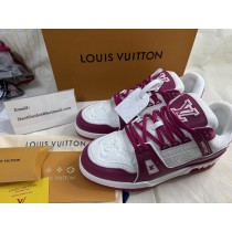 Louis Vuitton LV Trainer Unisex Sneaker Monogram Fuchsia