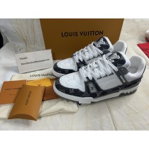 Louis Vuitton LV Trainer Unisex Sneaker Monogram Gray