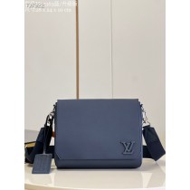  Louis Vuitton M59327 Takeoff Messenger Aerogram Blue