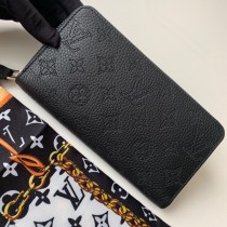 Louis Vuitton Mahina Zippy Wallet Monogram Black
