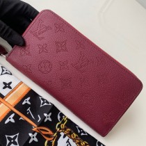Louis Vuitton Mahina Zippy Wallet Monogram Fuchsia