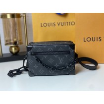 Louis Vuitton Mini Soft Trunk Monogram Eclipse Canvas M44735 Black