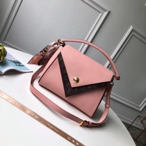 Louis Vuitton Monogram Double V Handbag Pink