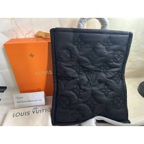 Louis Vuitton Monogram Econyl Pillow Backpack M58981 Black