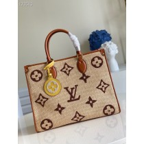 Louis Vuitton Monogram Raffia OnTheGo MM M57707