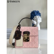 Louis Vuitton Monogram Vernis Spring Street Bag Pink