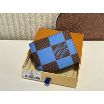 Louis Vuitton Multiple Wallet Damier Pop Blue