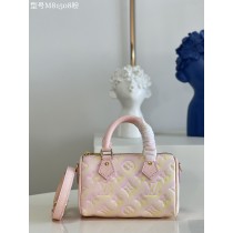 Louis Vuitton Nano Speedy Monogram Empreinte Leather M81508