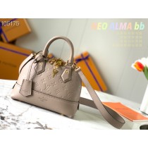 Louis Vuitton Neo Alma BB Bag Monogram Empreinte M44829 Grey