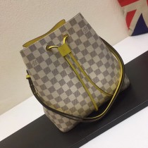 Louis Vuitton Neonoe Azur Bucket Leather Yellow
