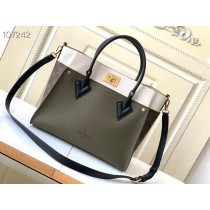 Louis Vuitton On My Side Bag M53823 Canvas Dark Green
