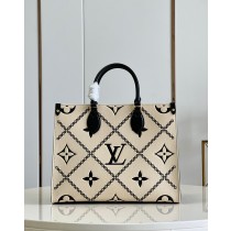 Louis Vuitton Onthego MM Tote Bag M46016 Beige