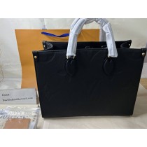Louis Vuitton Onthego MM Tote Bag Monogram Empreinte Leather M45595