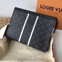 Louis Vuitton Pochette Eclipse Clutch Bag M64440