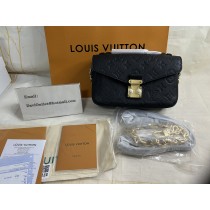 Louis Vuitton Pochette Métis East West Monogram Empreinte Leather Bag M46595