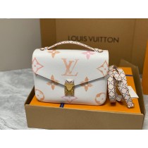 Louis Vuitton Pochette Métis MM Autres Toiles Orange