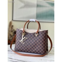 Louis Vuitton Riverside Bag Damier Ebene Cream