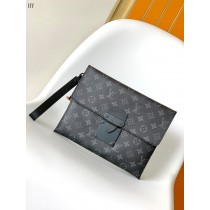 Louis Vuitton S-Lock Pochette Monogram Eclipse M82598