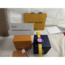 Louis Vuitton Tambour Horizon Light Up Connected Watch 44mm Silver