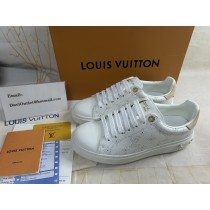 Louis Vuitton Time Out Women Sneakers Calf leather White