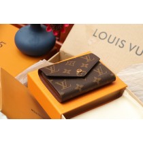 Louis Vuitton Victorine Monogram Wallet M41938 Brown