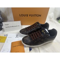 Louis Vuitton Women Monogram Canvas Sneaker Brown