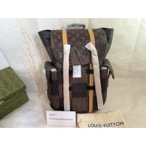 Louis Vuitton X Nigo Giant Damier Ebene Monogram Christopher Pm Backpack M40358