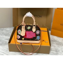 LV x YK Alma BB Monogram Canvas Bag M46428