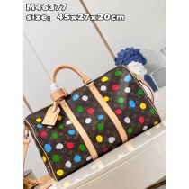 LV x YK Bandoulière Keepall 45 Monogram Canvas