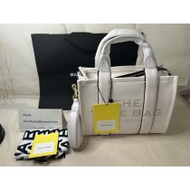 Marc Jacobs The Leather Tote Bag White