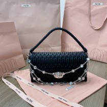 Miu Miu Classic Crystal Bag 5BD417 Black